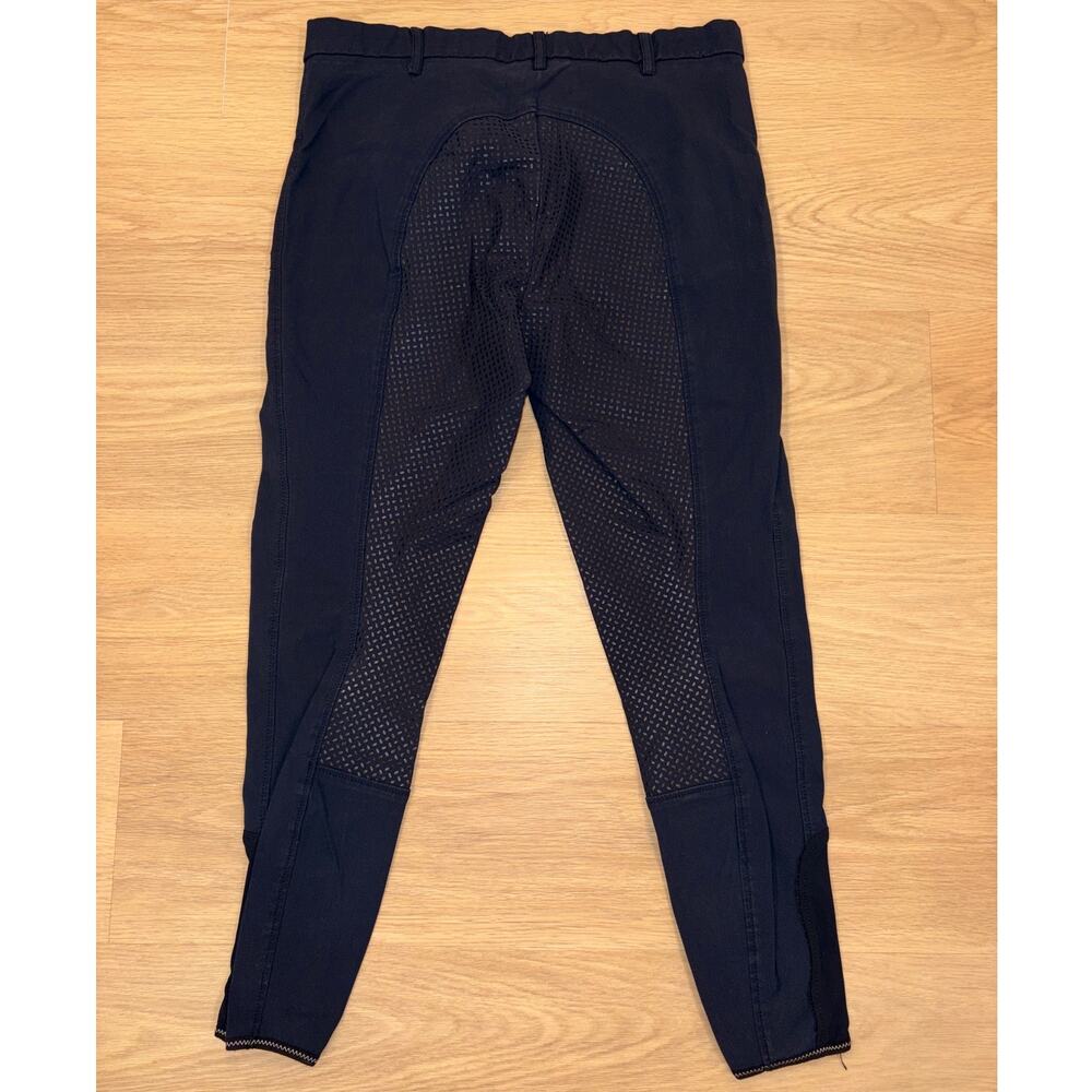 Pikeur navy blue breeches/riding pants womens  size EU 44 (size tag missing) - Picture 2 of 5
